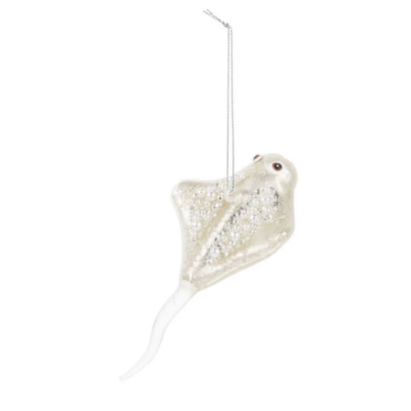 Glass Stingray Ornament