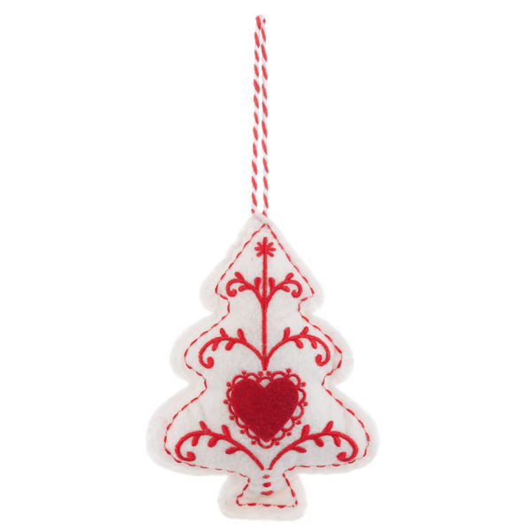 Stuffed Ornaments-Dove, Tree, Deer-Assorted, each sold separately