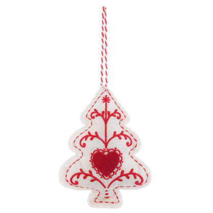 Stuffed Ornaments-Dove, Tree, Deer-Assorted, each sold separately