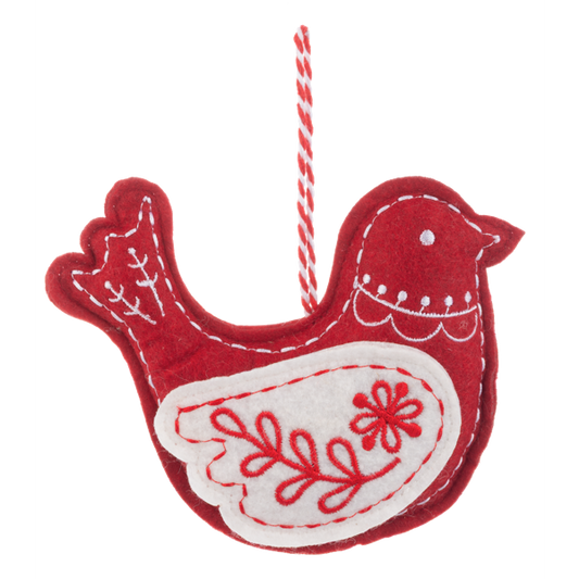 Stuffed Ornaments-Dove, Tree, Deer-Assorted, each sold separately
