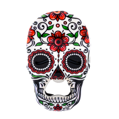 Sugar Skull Bottle Opener Magnets-Assorted, each sold separately