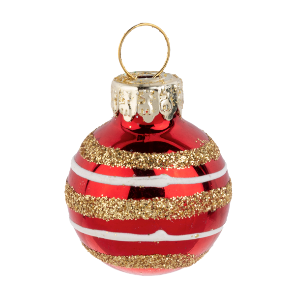 Sweet Treat Glass Christmas Tree w/Ornaments-Assorted, each sold separately