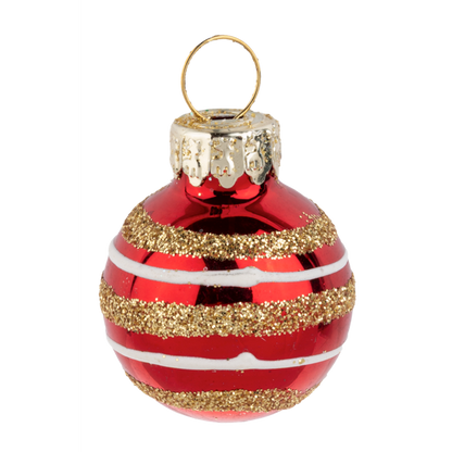 Sweet Treat Glass Christmas Tree w/Ornaments-Assorted, each sold separately