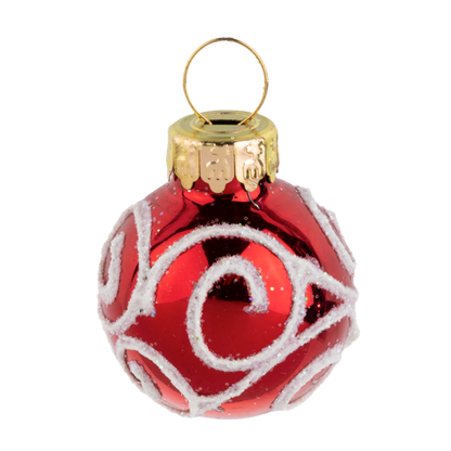 Sweet Treat Glass Christmas Tree w/Ornaments-Assorted, each sold separately
