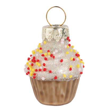 Sweet Treat Glass Christmas Tree w/Ornaments-Assorted, each sold separately