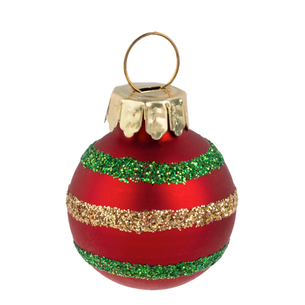 Sweet Treat Glass Christmas Tree w/Ornaments-Assorted, each sold separately