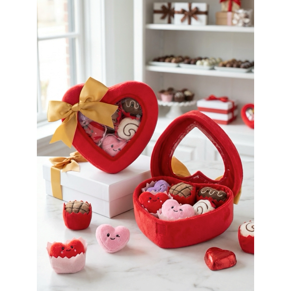 Sweet Crew Chocolate Box with Plush Chocolates-Plush