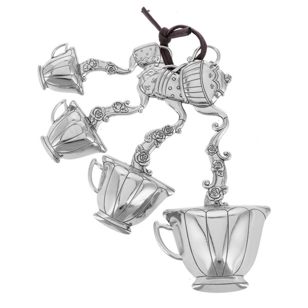 Tea Time Measuring Spoons-Set of 4