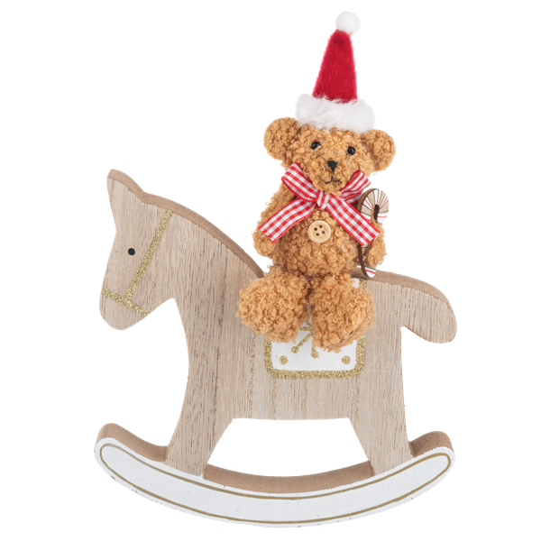Teddy Bear Festive Figurine-Assorted, each sold separately