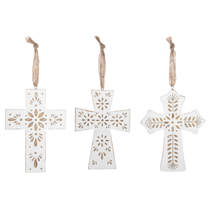Timeless Cross Wall Ornament-Assorted Styles, each sold seperately