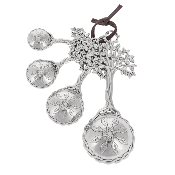 Tree of Life Measuring Spoons-Set of 4