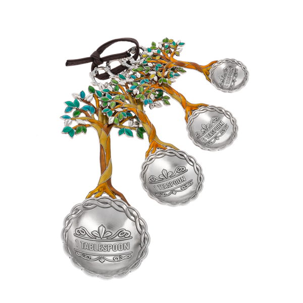 Tree of Life Measuring Spoons-Set of 4