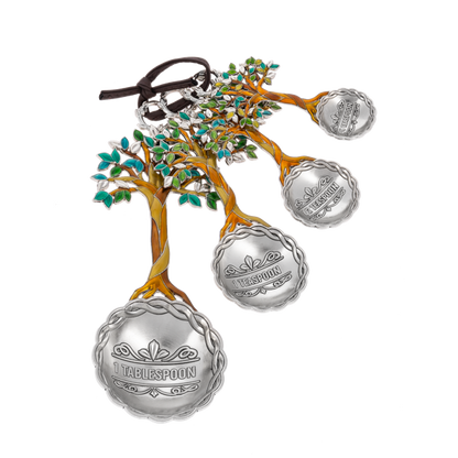 Tree of Life Measuring Spoons-Set of 4