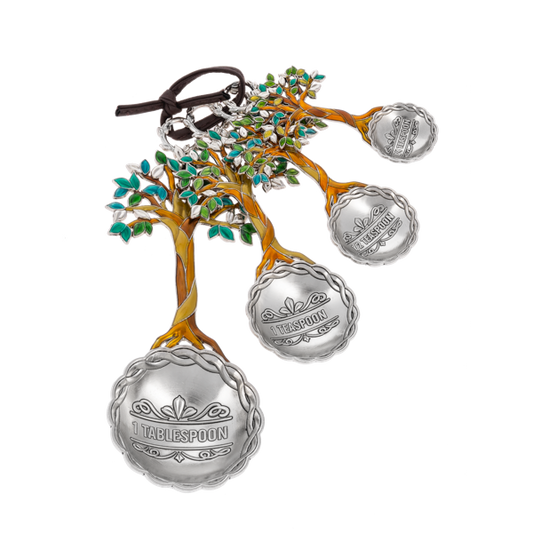 Tree of Life Measuring Spoons-Set of 4