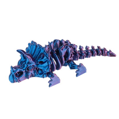 Shimmer Creature-Triceratops, Assorted Colors (each sold separately)
