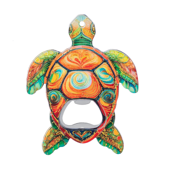 Turtle Bottle Opener Magnets-Assorted, each sold separately