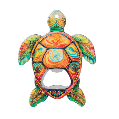 Turtle Bottle Opener Magnets-Assorted, each sold separately
