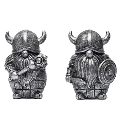 Viking Warrior Figurines-Pair
