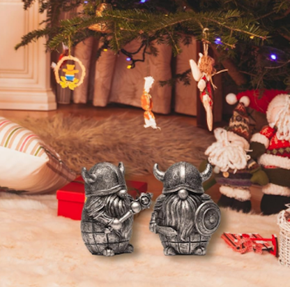 Viking Warrior Figurines-Pair