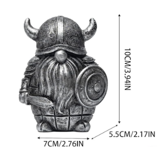 Viking Warrior Figurines-Pair