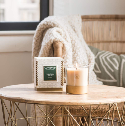 Votivo Christmas Sage 10 oz. Holiday Candle