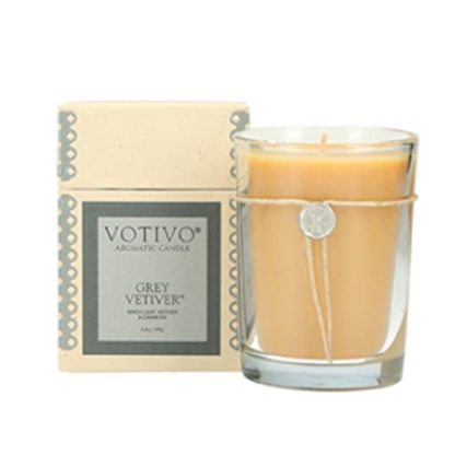 Votivo Grey Vetiver Soy Blended Candle