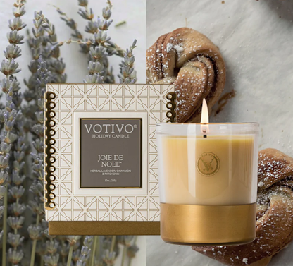 Votivo Joie De Noel 10 oz Holiday Candle