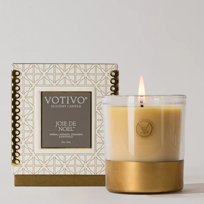 Votivo Joie De Noel 10 oz Holiday Candle