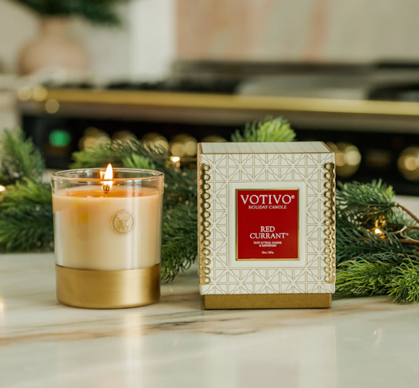 Votivo Red Currant 10 oz. Holiday Candle