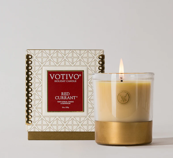 Votivo Red Currant 10 oz. Holiday Candle