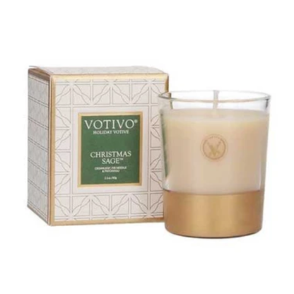 Votivo Christmas Sage 2.1 oz Holiday Votive