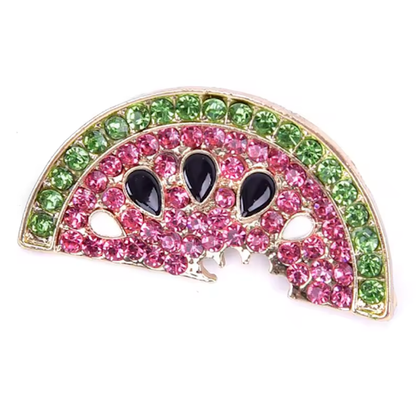 Watermelon Brooch