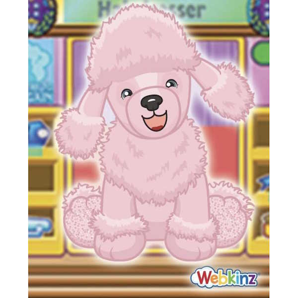 Webkinz Next-Pink Poodle