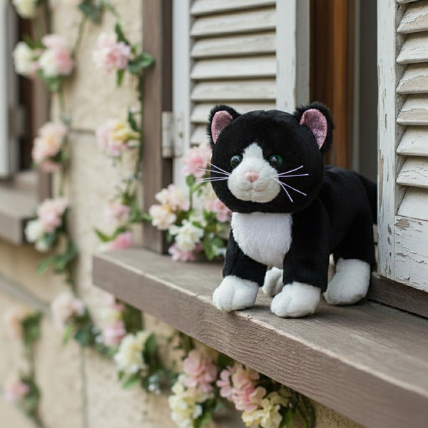 Webkinz Next, Black & White Cat