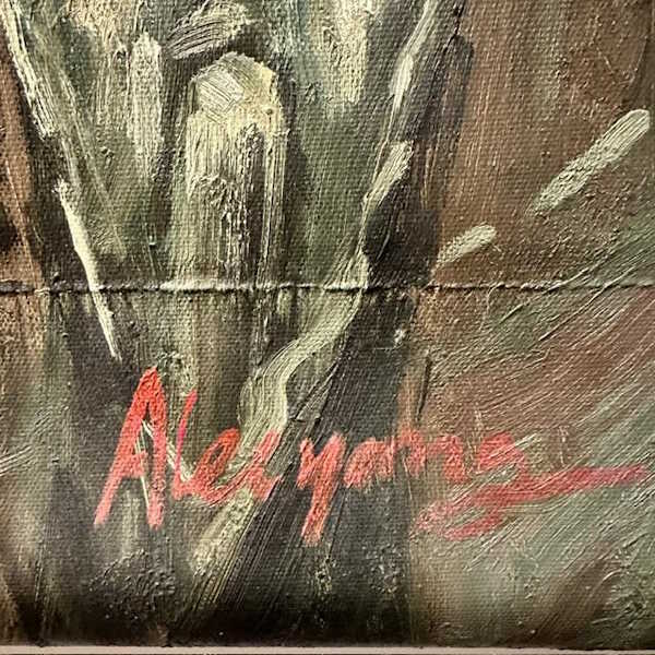 Vintage Western Cowboy Canvas Wall Scroll | Always Unique (2007)