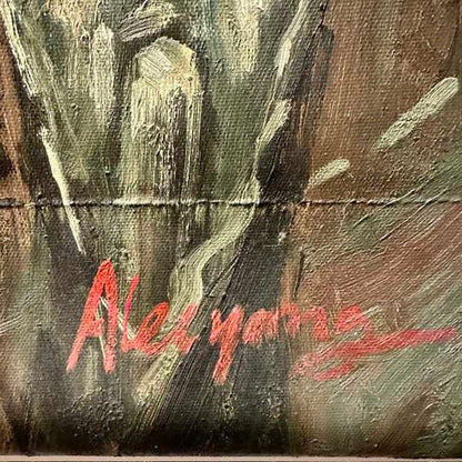 Vintage Western Cowboy Canvas Wall Scroll | Always Unique (2007)