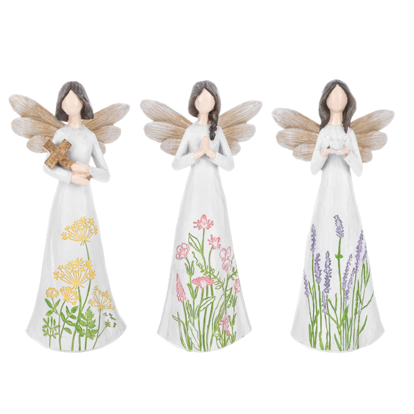 Wildflower Angel Figurine-Assorted, each sold separately