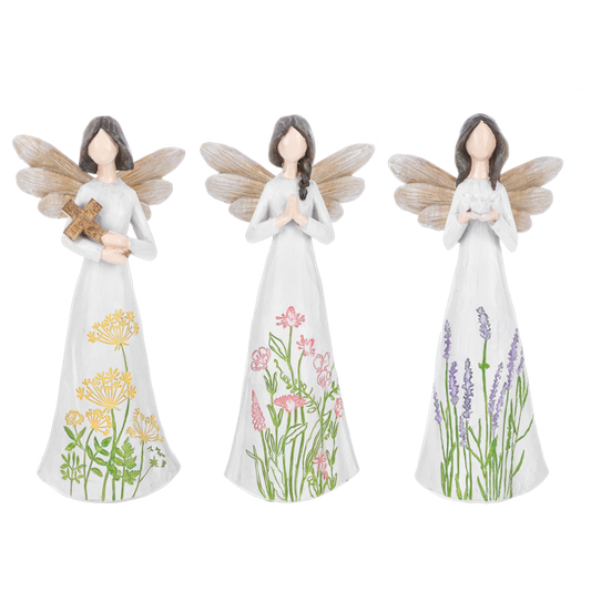 Wildflower Angel Figurine-Assorted, each sold separately