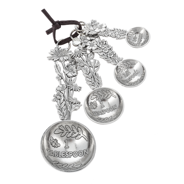 Wildflower Measuring Spoons-Set of 4