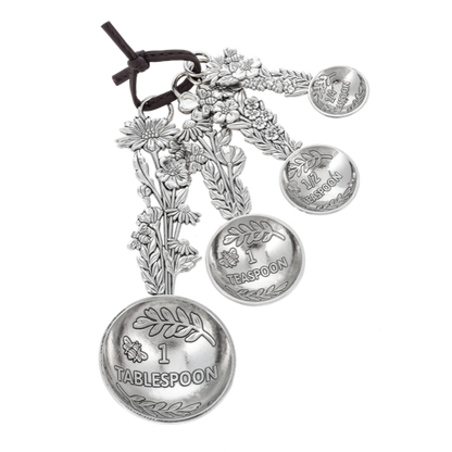 Wildflower Measuring Spoons-Set of 4