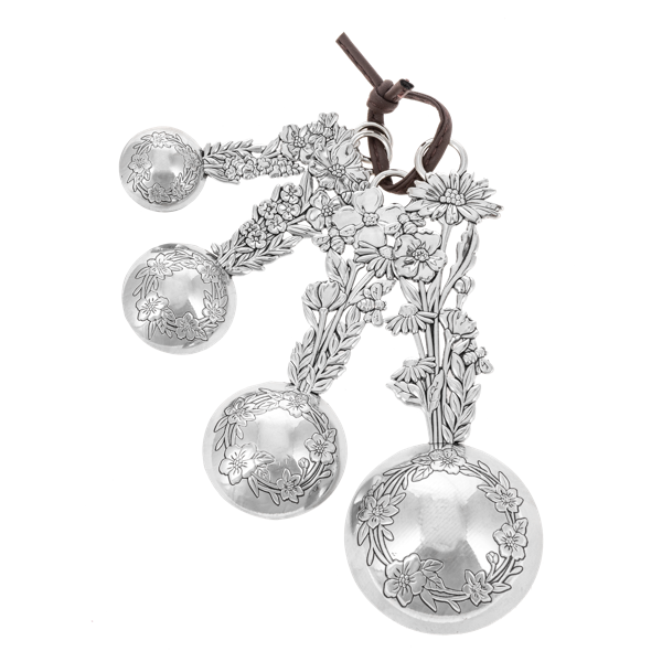 Wildflower Measuring Spoons-Set of 4