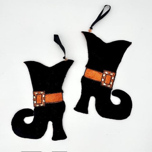 Witch Boot Ornament (Assorted-each sold separately)