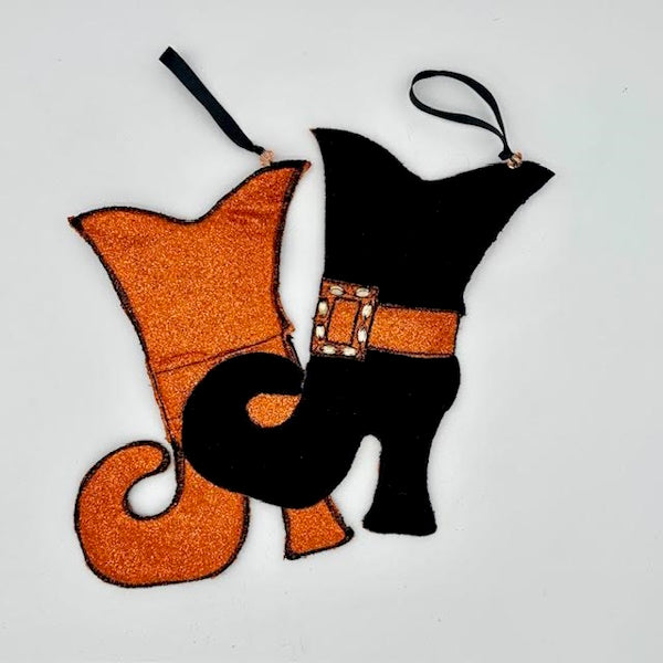 Witch Boot Ornament (Assorted-each sold separately)