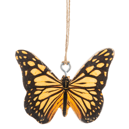Wood Butterfly Ornaments-Assorted, each sold separately