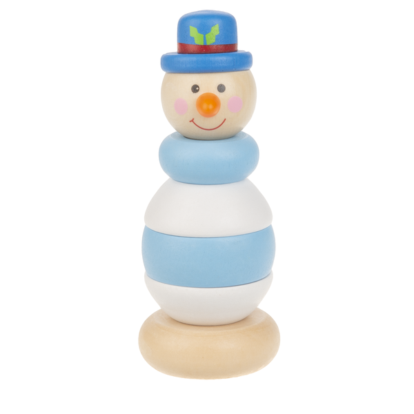 Wood Holiday Toy Stacker, Baby Toy