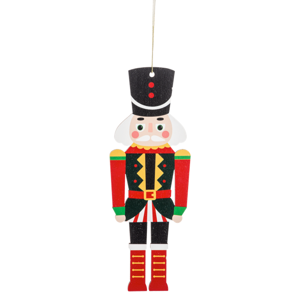 Wooden Nutcracker Ornament-Assorted, each sold separately