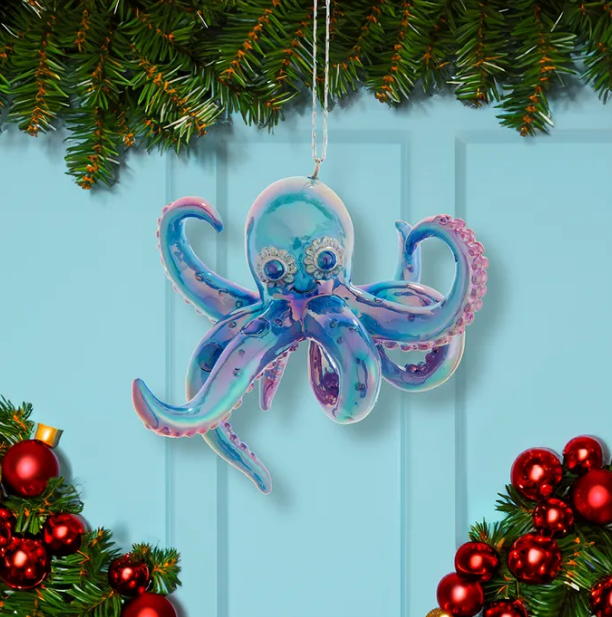 Colorful Octopus Ornament