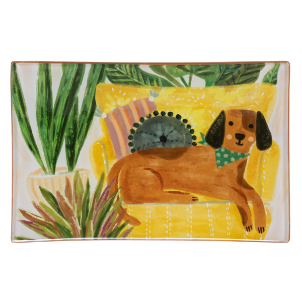 Dog Message Trinket Dish-Assorted, each sold separately