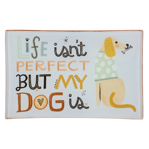 Dog Message Trinket Dish-Assorted, each sold separately