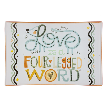 Dog Message Trinket Dish-Assorted, each sold separately